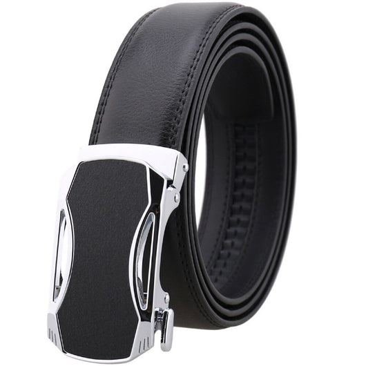 Cinturón de Cuero para Hombre con Hebilla Automática - Image 6
