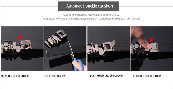 Cinturón Ejecutivo con Hebilla Automática Ajustable - Image 9