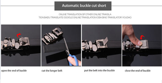 Cinturón Ejecutivo con Hebilla Automática Ajustable - Image 9