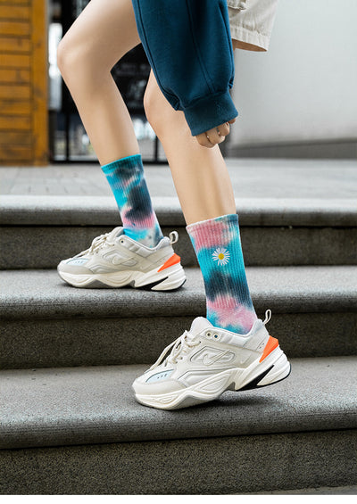 Calcetines Cortos Tie-Dye Margaritas - Image 2