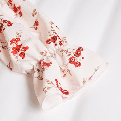 Blusa Tubo Plisada de Cuello Único con Estampado para Primavera y Verano - Image 14