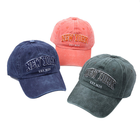 Gorra de Béisbol Vintage con Bordado de Letras y Tela Lavada - Image 11