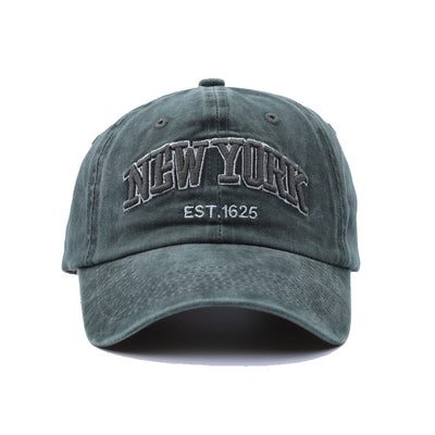 Gorra de Béisbol Vintage con Bordado de Letras y Tela Lavada - Image 12