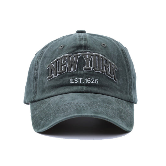 Gorra de Béisbol Vintage con Bordado de Letras y Tela Lavada - Image 12