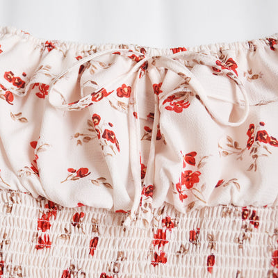 Blusa Tubo Plisada de Cuello Único con Estampado para Primavera y Verano - Image 16