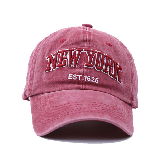 Gorra de Béisbol Vintage con Bordado de Letras y Tela Lavada - Image 18