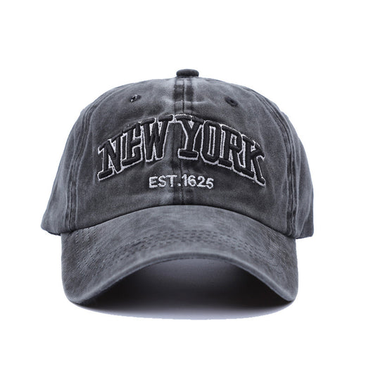 Gorra de Béisbol Vintage con Bordado de Letras y Tela Lavada - Image 24