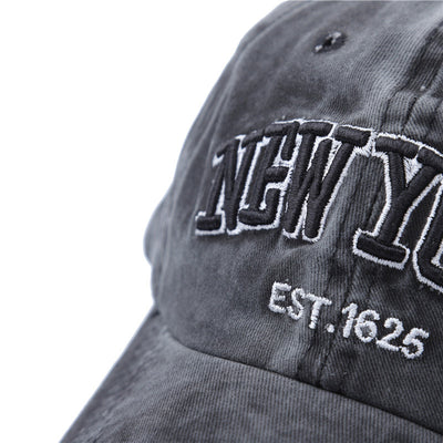 Gorra de Béisbol Vintage con Bordado de Letras y Tela Lavada - Image 30