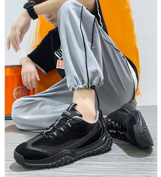Zapatos de Lona Negros con Cordones - Comodidad Diaria en Tela Transpirable - Image 16
