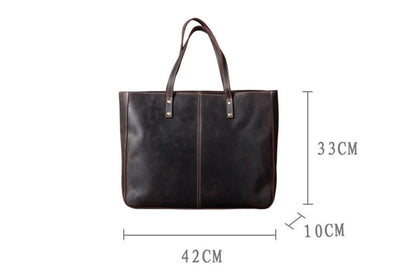 Bolso de Cuero Retro para Hombre - Gran Capacidad Premium - Image 6