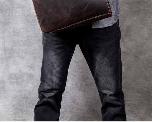 Bolso de Cuero Retro para Hombre - Gran Capacidad Premium - Image 13