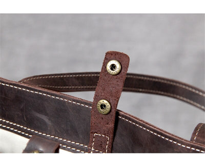 Bolso de Cuero Retro para Hombre - Gran Capacidad Premium - Image 22
