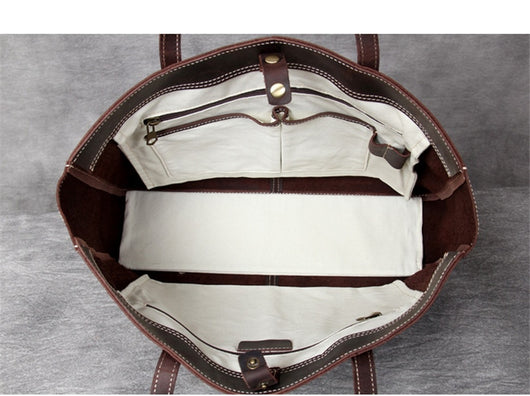 Bolso de Cuero Retro para Hombre - Gran Capacidad Premium - Image 24