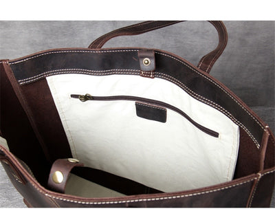 Bolso de Cuero Retro para Hombre - Gran Capacidad Premium - Image 27