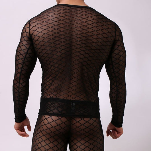 Playera de Malla Manga Larga - Image 9