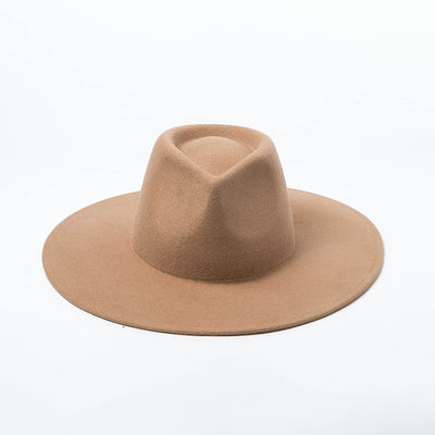 Sombrero de Ala Ancha en Lana - Estilo Clásico y Elegante - Image 6