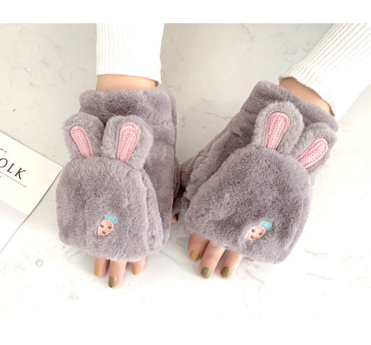 Guantes de Invierno para Niña con Forro de Terciopelo - Estilo Coreano - Image 2