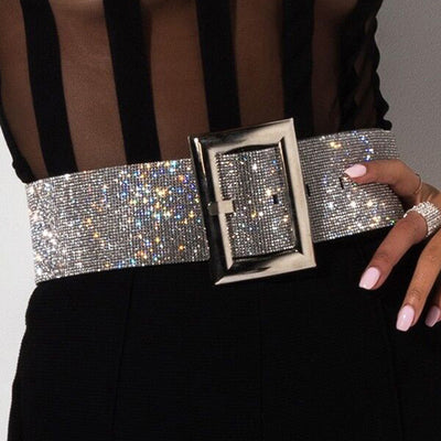 Cinturón de Cadena Brillante para Mujer - Faja de Moda - Image 13