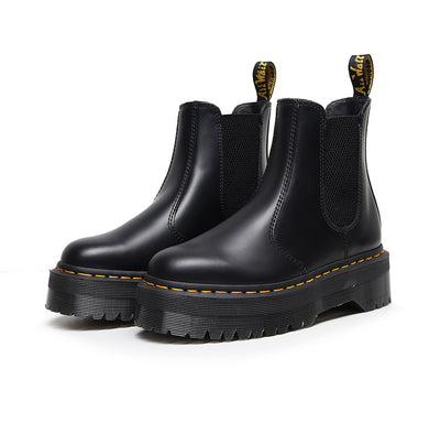 Botas Plataforma Martin de Cuero Inglés con Suela Gruesa para Mujer - Image 18