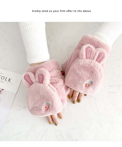 Guantes de Invierno para Niña con Forro de Terciopelo - Estilo Coreano - Image 4