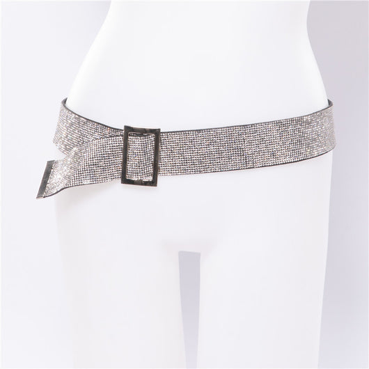 Cinturón de Cadena Brillante para Mujer - Faja de Moda - Image 15