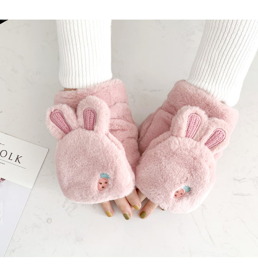 Guantes de Invierno para Niña con Forro de Terciopelo - Estilo Coreano - Image 5