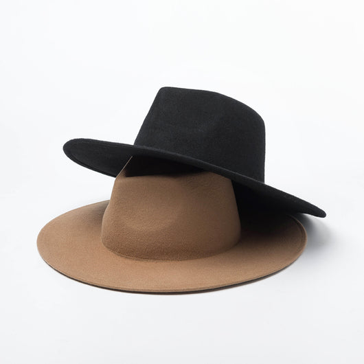 Sombrero de Ala Ancha en Lana - Estilo Clásico y Elegante - Image 17