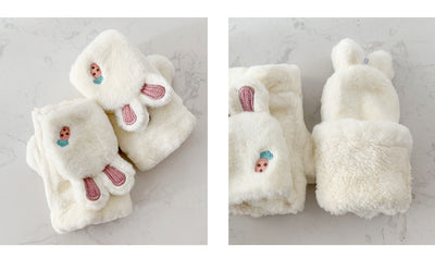 Guantes de Invierno para Niña con Forro de Terciopelo - Estilo Coreano - Image 7