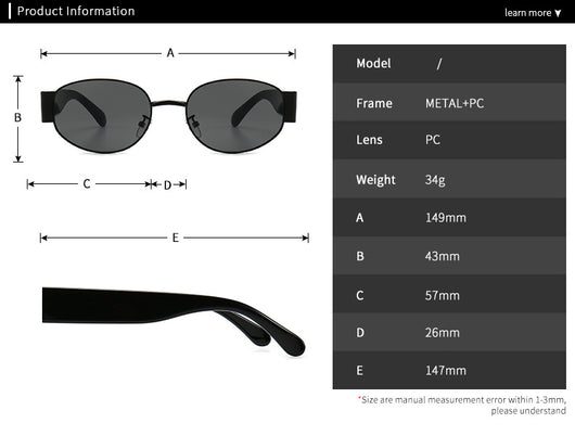 Gafas de Sol Steampunk con Montura Metálica - Image 4