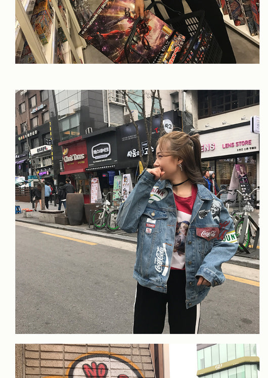 Chaqueta Denim Harajuku - Image 12