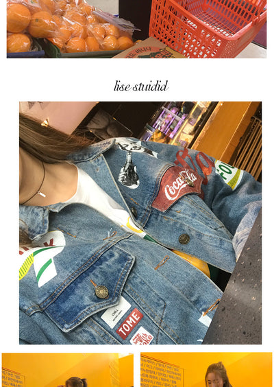 Chaqueta Denim Harajuku - Image 17