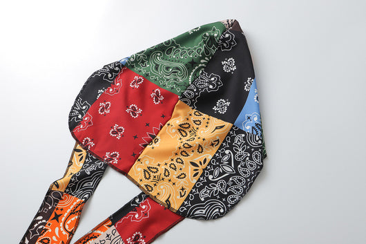 Pañuelo Multiusos Retro con Combinación de Colores - Image 41