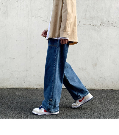 Jeans Casuales Rectos Cropped para Hombre - Image 9