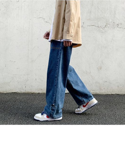 Jeans Casuales Rectos Cropped para Hombre - Image 9