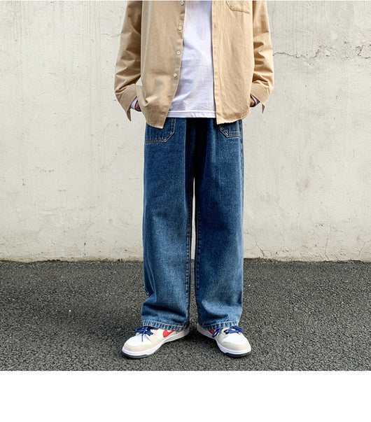 Jeans Casuales Rectos Cropped para Hombre - Image 12