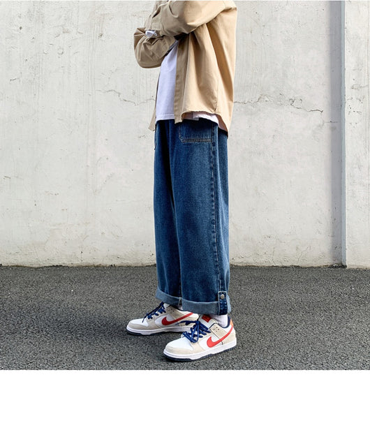 Jeans Casuales Rectos Cropped para Hombre - Image 15