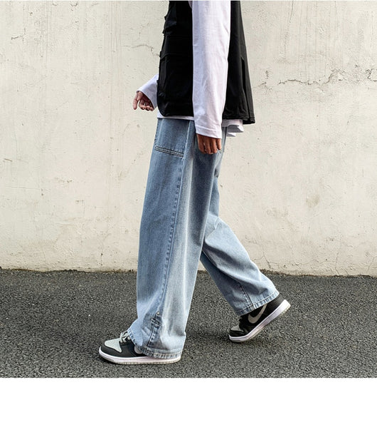 Jeans Casuales Rectos Cropped para Hombre - Image 19