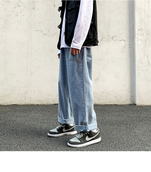 Jeans Casuales Rectos Cropped para Hombre - Image 20