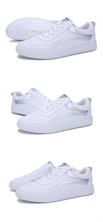 Tenis Blancos Casuales para Hombre - Zapatos Versátiles Multiuso - Image 12