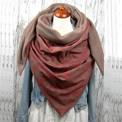 Chal Grueso Cálido de Diseño Simple - Image 62