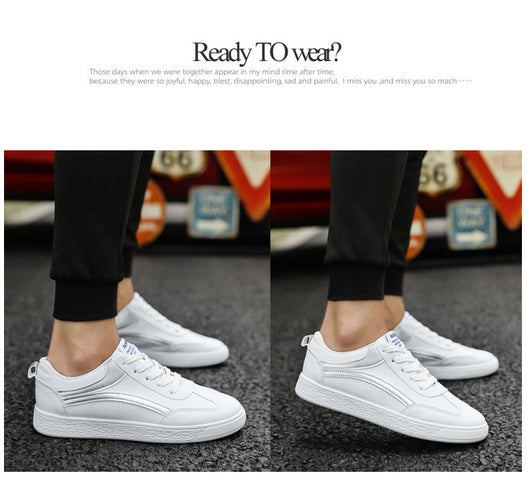Tenis Blancos Casuales para Hombre - Zapatos Versátiles Multiuso - Image 14
