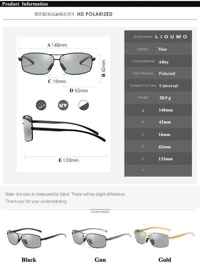 Gafas de Sol Polarizadas con Cambio de Color Automático - Image 15