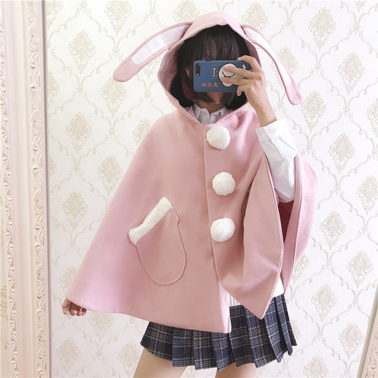 Abrigo Sudadera con Capucha de Orejas Kawaii - Image 15