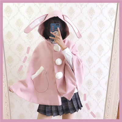 Abrigo Sudadera con Capucha de Orejas Kawaii - Image 16