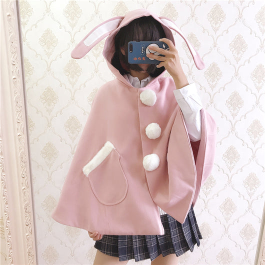 Abrigo Sudadera con Capucha de Orejas Kawaii - Image 17