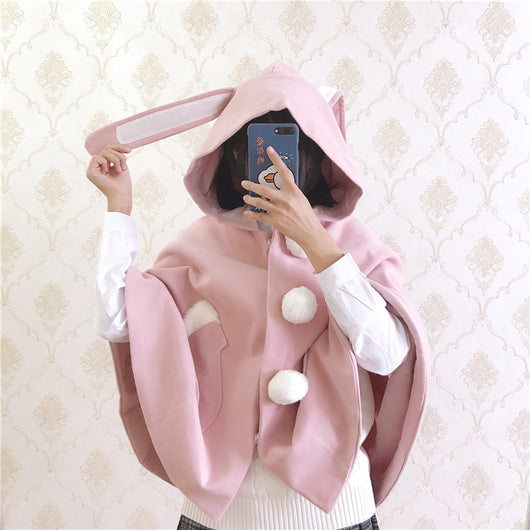Abrigo Sudadera con Capucha de Orejas Kawaii - Image 19