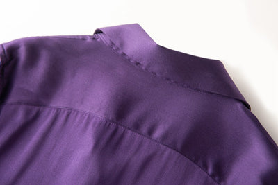 Camisa de Seda de Manga Larga Premium - Image 35