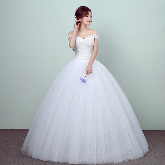 Vestido de Novia Blanco Minimalista y Elegante - Image 8