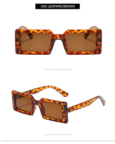 Gafas de Sol Cuadradas Retro Montura Pequeña - Image 8