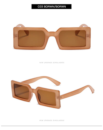 Gafas de Sol Cuadradas Retro Montura Pequeña - Image 9
